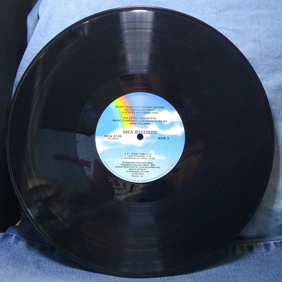 E.T. The Extra Terrestrial Soundtrack 1982 Vinyl Record - Picture 4 of 4